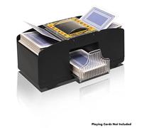 St Helens Home and Garden Automatic Professional 2 Deck Battery Operated Card Shuffler Machine For Poker, Blackjack, Casino and Other Card Games.
