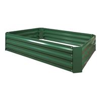 St Helens Home and Garden Metal Raised Garden Bed, Rectangle Shape, Anti Rust Coating, Easy Assemble For Vegetables, Fruits, Herbs and Flowers In Green