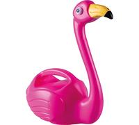 St Helens Home and Garden Pink Flamingo 1.5L Easy Hold Light Weight Watering Can For Indoor and Outdoor Use on Flowers and Gardens With Long Spout