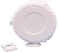 St Helens Home & Garden 2 x 13m Retractable Twin Clothes Line Yodel in White St Helens White