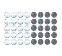 St Helens Home & Garden 20mm 40 Pack Felt Pads Self Adhesive Black Sticky Furniture Floor Chair Legs Protectors