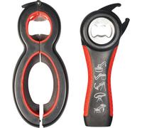 St Helens Home & Garden 6 In 1 Jar & Bottle Opener Portable For Use Where Needed