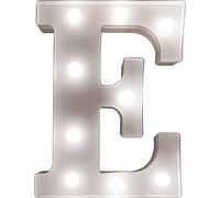 St Helens Home & Garden Battery Operated 3D LED Letter Light - Perfect for use as a Night Light or at Weddings and Parties (Letter E)