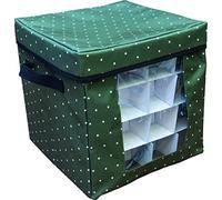 St Helens Home & Garden Bauble Storage Box with dividers for up to 64 baubles - Protect & keep your baubles organised