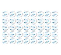 St Helens Home & Garden Double-Sided Round Adhesive Mounting Pads 20mm Round Pack of 40