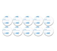 St Helens Home & Garden Double-Sided Round Adhesive Mounting Pads 40x40mm Round Pack of 10