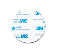 St Helens Home & Garden Double-Sided Round Adhesive Mounting Pads Round Grey 6 X 0.5 X 6Cm