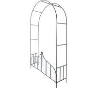 St Helens Home & Garden Garden Arch With Gate To Support Healthy Growth Of Climbing Plants