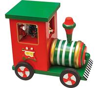 St Helens Wooden Train Music Box