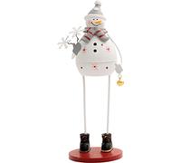St Helens Metal Snowman, White