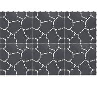 St Helens Home & Garden Patio & Deck Tiles, Grey (6 Pack)
