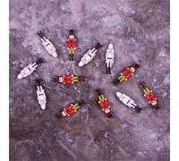 St Helens Home & Garden St Helens Wooden Nutcraker Stickers, 12Pack