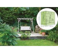 St Helens Home & Garden Water Resistant 2 Seater Swing Bench Cover Yodel in Green St Helens Green