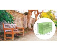 St Helens Home & Garden Water Resistant 3 Seater Bench Cover Yodel in Green St Helens Green