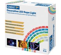 St Helens Home & Garden Yellow 6M Static Led Rope With A Six Metre Led Rope Length And A Static Light Output Section