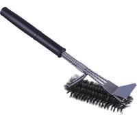 Electro Vision Long Handled Bbq Cleaning Brush With Stainless Steel Scraper -Effective Bbq Cleaning Without The Burn Risk