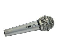 St Helens Mr Entertainer Dynamic Handheld Karaoke Microphone With Lead 600 Ohm Silver - One Size