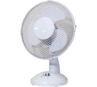 St Helens Prem-I-Air 9" Desk Fan, White St Helens White