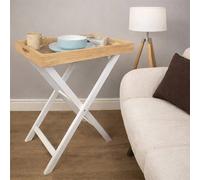 St Helens Tray Side Table in White St Helens White