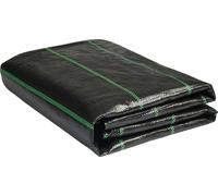 St Helens Weed Fabric - 2x25m Yodel Medium in Black St Helens Black