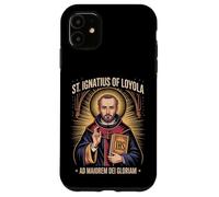 St Ignatius of Loyola Ad Maiorem Dei Gloriam Catholic Jesuit Case for iPhone 11