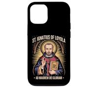 St Ignatius of Loyola Ad Maiorem Dei Gloriam Catholic Jesuit Case for iPhone 12/12 Pro