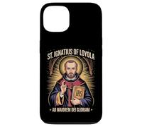 St Ignatius of Loyola Ad Maiorem Dei Gloriam Catholic Jesuit Case for iPhone 13