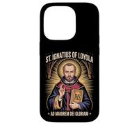 St Ignatius of Loyola Ad Maiorem Dei Gloriam Catholic Jesuit Case for iPhone 14 Pro