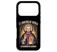 St Ignatius of Loyola Ad Maiorem Dei Gloriam Catholic Jesuit Case for iPhone 17 Pro