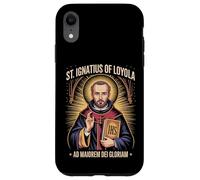 St Ignatius of Loyola Ad Maiorem Dei Gloriam Catholic Jesuit Case for iPhone XR
