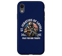 St Ignatius of Loyola Catholic Patron Saint of Soldiers Pray Case for iPhone XR