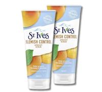 ST. Ives Blemish Control Apricot Scrub, 150 ml, Pack of 2 - Deep Cleansing, Exfoliating Formula with 100% Natural Exfoliants for Clearer, Radiant Skin and Effective Blemish Control