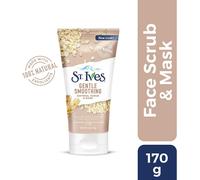 St Ives Oatmeal Scrub & Mask Gentle Smoothing 170ml Pack of 3 Face Exfoliator