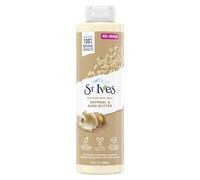 St. Ives Soothing Body Wash (650ml) Moisturising Cleanser Oatmeal & Shea Butter Made with Plant-Based Cleansers & 100% Natural Extracts 16 oz Shower Gel