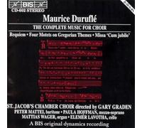 St Jacob's Chamber Choir - Duruflé: The Complete Music for Choir