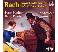 St. James Baroq J.S. Bach Concertos for Harpsichord & Strings; (CD) (US IMPORT)
