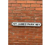 ST. JAMES' PARK NE1 Vintage Style Road Sign SOLID METAL