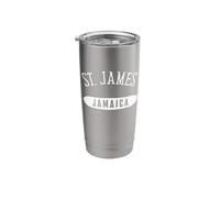 St. James Small Classic Style Saint James Jamaica Stainless Steel Insulated Tumbler