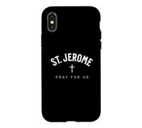 St. Jerome Catholic Patron Christian Saint Case for iPhone X/XS
