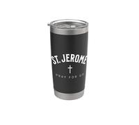 St. Jerome Catholic Patron Christian Saint Stainless Steel Insulated Tumbler