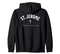 St. Jerome Catholic Patron Christian Saint Zip Hoodie