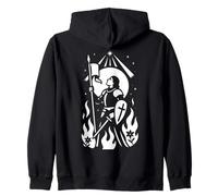 St Joan of Arc Catholic Saint French Confirmation Zip Hoodie
