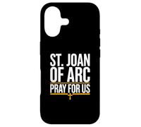 St. Joan of Arc Pray for Us Catholic Devotion Case for iPhone 17