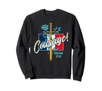 St Joan of Arc Quote Courage Catholic Saint France Sweatshirt