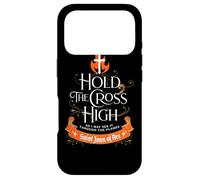 St Joan of Arc Quotes French Catholic Saints Hold the Cross Case for iPhone 17 Pro