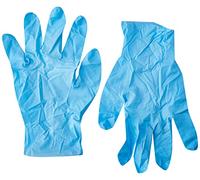 St John Ambulance Nitrile Examination Gloves, Powder Free, Blue, Size L (Pack of 1 Pair of Gloves)