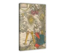 St John Eating The Book 33 by Albrecht Dürer 1498 Canvas Poster Bedroom Decor Sports Landscape Office Room Decor Gift Frame-style 08x12inch(20x30cm)
