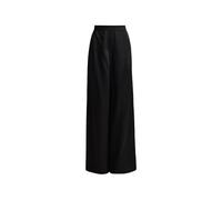 St. John hammered satin pocket trousers - Black 0-2-4-6-8-10