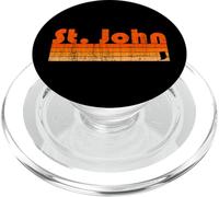 St. John, Indiana Retro 80s Style PopSockets PopGrip for MagSafe