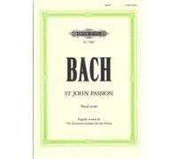 St. John Passion BWV 245 (Vocal Score in English)